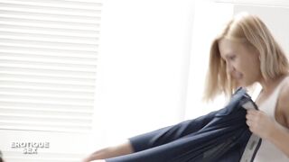 Little Caprice & Tracy Delicious get down and dirty with each other in steamy lesbian sex