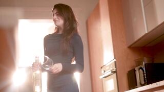 Hot Pearl and Jadilica get a hot kitchen pounding and a sticky facial - 3 image