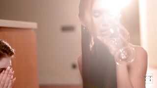 Hot Pearl and Jadilica get a hot kitchen pounding and a sticky facial - 4 image