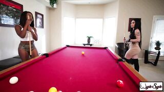 Adriana Lynn & Harmonie Marquise: Real orgasmic pussy play with big booties, pussy licking, and doggystyle fun!