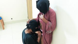 Betty69 & her step-sister play with a massive dildo in the bathroom - 6 image