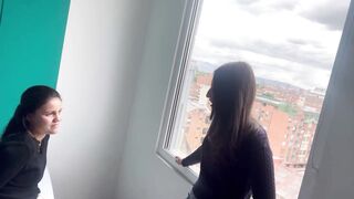 Chanel seduces her best friend's ex-wife and fucks her hard in a hot lesbian fuckfest