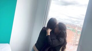 Chanel seduces her best friend's ex-wife and fucks her hard in a hot lesbian fuckfest