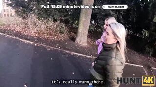 Alove & Nikky Dream's lesbian cuckold fantasy: Massage my massive natural tits and give me this flat!