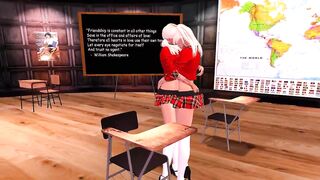 Watch these kinky lesbians get down and dirty in a steamy pussy licking session! - 1 image