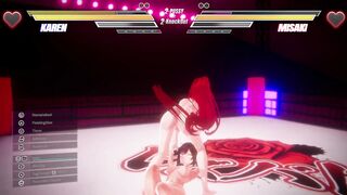 Hot lesbian action in Battle for Pussies & Anal!