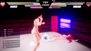 Hot lesbian action in Battle for Pussies & Anal!