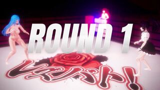 Watch these two kinky babes go at it in a hot lesbian pussy licking and fingering contest