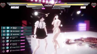 Watch these two kinky babes go at it in a hot lesbian pussy licking and fingering contest