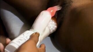 Brown Big Boobs joins the party for a full on 666sex.webcam show with hot lesbian action!