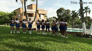 Manuela, Lina Henao, Antonella Cano, Aisha Ferrari, Malexxa, and Nia Akasha join Juan Bust