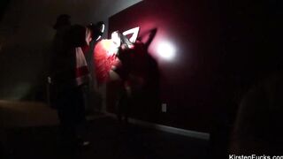 Romi Rain & Kirsten Price in a steamy lesbian BTS with big tits and ass action!