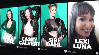 Laura Bentley & Monica Seduce stepbae Haley Spades in a hot MILF lesbian foursome