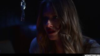 Leana Lovings, Ashley Lane & Aria Sloane turn a sleepover into a twisted nightmare with a monster cock toy and creamy pussy - 3 image