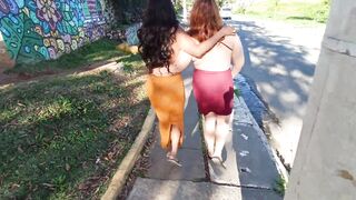 Mary RedQueen and Bruna Fernandez share a steamy time with their hot neighbor, Vizinha Gostosa - 4 image