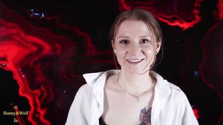 Emmi Evans and Burns Marie get paid to lick each other's pussies in hot homemade roleplay