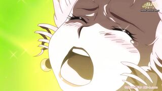 Yuri & her lesbian friend get kinky with pussy licking and kissing in a hentai compilation