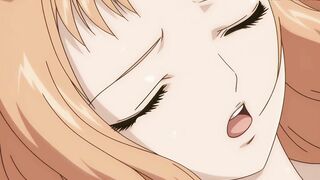 Yuri & her lesbian friend get kinky with pussy licking and kissing in a hentai compilation