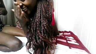 Kenyan Queen dominates CurvyChick with rough fisting action