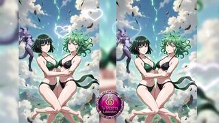 Watch these steamy anime hentai babes kiss and suck each other's huge cocks in 3D!