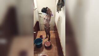 Hot teen girl gets her big boobs and ass drilled in bathroom while kissing and kissing - 11 image