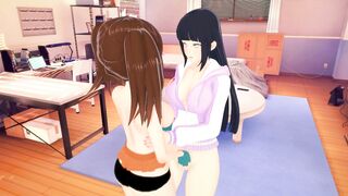 Diane & Hinata in a Seven Deadly Sins & Naruto Hentai: Elicisabete and Naruto crossbreed!