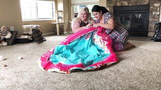 KAT AND IVY: INFLATABLE POOL - 4 image