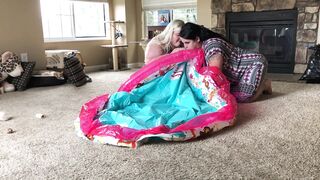 KAT AND IVY: INFLATABLE POOL - 5 image