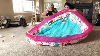 KAT AND IVY: INFLATABLE POOL - 7 image