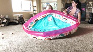 KAT AND IVY: INFLATABLE POOL - 8 image