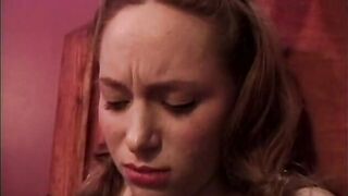 Redhead slave gets her pussy destroyed by two tough doms - 8 image