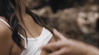 Amazing lesbian threesome on the farm. Three gorgeus teens are really horny and and licks pussy - 3 image