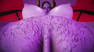 Lesbian Succubus Facesitting Domination POV (HS2) - 13 image