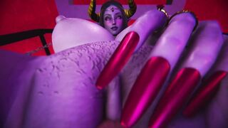 Lesbian Succubus Facesitting Domination POV (HS2) - 14 image