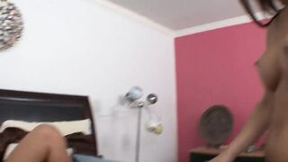 Three playful inexperienced babes have fuck orgy during a party - 11 image